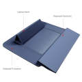 4 in 1 Universal Laptop Holder PU Waterproof Protection Wrist Laptop Bag, Size: 17 inch(Grey)