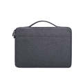 ND04 Oxford Cloth Waterproof Laptop Handbag for 13.3 inch Laptops, with Trunk Trolley Strap(Dark ...