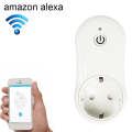 16A 2.4GHz Alexa WiFi Control Smart Timer Home Power Socket with Echo & Google Home, AC 100-240V,...