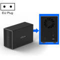 Blueendless Type-C / USB-C Interface 3.5 inch 2 Bay RAID Combination Array HDD External Enclosure...