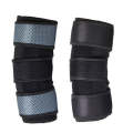 Adjustable Dual Aluminum Plate Support Compression Fixed Arm Protective Gear, Color Random Delivery