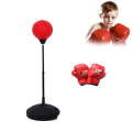 Children Base Version Height Adjustable Vertical PU Leather Vent Ball Boxing Speed Ball Family Fi...
