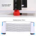 REGAIL Retractable Portable Table Tennis Net Rack(Gray Blue)