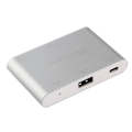 P27 Metal Cover Micro USB to HDMI + VGA HDTV Converter Digital AV Adapter, Power by EZCast, Suppo...
