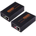 VGA & Audio Extender 1920x1440 HD 100m Cat5e / 6-568B Network Cable Sender Receiver Adapter, UK Plug