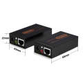 VGA & Audio Extender 1920x1440 HD 100m Cat5e / 6-568B Network Cable Sender Receiver Adapter, AU Plug