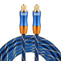 EMK LSYJ-A 3m OD6.0mm Gold Plated Metal Head Toslink Male to Male Digital Optical Audio Cable