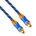 EMK LSYJ-A 10m OD6.0mm Gold Plated Metal Head Toslink Male to Male Digital Optical Audio Cable