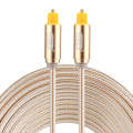 EMK 5m OD4.0mm Gold Plated Metal Head Woven Line Toslink Male to Male Digital Optical Audio Cable...