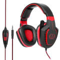 SADES AH-28 3.5mm Plug Wire-controlled Noise Reduction E-sports Gaming Headset with Retractable M...