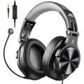 OneOdio A71D Head-mounted Noise Reduction Wired Headphone with Microphone(Black)