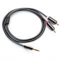 1.5m Gold Plated 3.5mm Jack to 2 x RCA Male Stereo Audio Cable