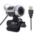A859 480 Pixels HD 360 Degree WebCam USB 2.0 PC Camera with Sound Absorption Microphone for Compu...