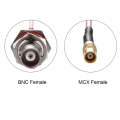 20cm BNC Female to MCX Female RG316 Cable