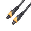 QHG01 SPDIF Toslink PVC Double Color Optic Audio Cable, Length: 2m