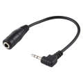 2.5mm Right Angle Male Plug to 3.5mm Female Jack Stereo AUX Audio DC Power Adapter Converter Cabl...
