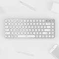 Original Xiaomi Youpin MIIIW 85 Keys 2.4GHz Mini Bluetooth Dual-Mode Wireless Keyboard(White)