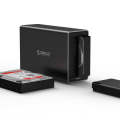 ORICO NS200-U3 2-bay USB 3.0 Type-B to SATA External Hard Disk Box Storage Case Hard Drive Dock f...