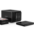 ORICO NS500-RU3 5-bay USB 3.0 Type-B to SATA External Hard Disk Box Storage Case Hard Drive Dock ...