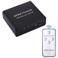 NK-3X1 Full HD SPDIF / Toslink Digital Optical Audio 3 x 1 Switcher Extender with IR Remote Contr...
