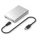 Blueendless U23Q SATA 2.5 inch Micro B Interface HDD Enclosure with Micro B to USB Cable, Support...