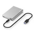 Blueendless U23Q SATA 2.5 inch Micro B Interface HDD Enclosure with USB-C / Type-C to USB 3.0 Cab...
