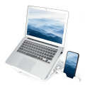 General-purpose Increased Heat Dissipation For Laptops Holder, Style: with Mobile Phone Holder(Wh...