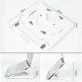 General-purpose Increased Heat Dissipation For Laptops Holder, Style: with Mobile Phone Holder wi...