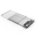 ORICO 2139C3-G2 SATA 2.5 inch USB3.1 Gen2 USB-C / Type-C Interface Transparent Hard Drive Enclosu...