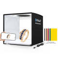 PULUZ 25cm Folding Portable High CRI Ring LED Photo Lighting Studio Tent Box + Shadowless Light L...