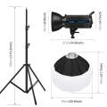 PULUZ 150W 5600K Studio Video Light + 2.8m Light Holder + 65cm Foldable Lantern Softbox Photograp...