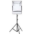 PULUZ 150W 3200K-5600K Photo Studio Strobe Flash Light Kit with Softbox Reflector & Tripod(UK Plug)