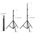 PULUZ 2.8m Height Foldable 3 Sections Tripod Mount Light Holder for Photography Video Light / Bac...