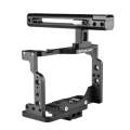 PULUZ Video Camera Cage Filmmaking Rig with Handle for Nikon Z6 / Z7(Black)