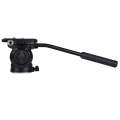 PULUZ Heavy Duty Video Camera Tripod Action Fluid Drag Head with Sliding Plate for DSLR & SLR Cam...