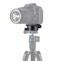 PULUZ Aluminum Alloy 360 Degree Rotation Panorama Ball Head with Quick Release Plate for Camera T...