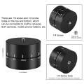 PULUZ 360 Degrees Panning Rotation 60 Minutes Time Lapse Stabilizer Tripod Head Adapter for GoPro...