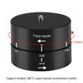 PULUZ 360 Degrees Panning Rotation 120 Minutes Time Lapse Stabilizer Tripod Head Adapter for GoPr...