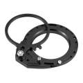 PULUZ Aluminum Alloy 67mm to 67mm Swing Wet-Lens Diopter Adapter Mount for DSLR Underwater Diving...