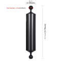 PULUZ 12.79 inch 32.5cm Length 60mm Diameter Dual Balls Carbon Fiber Floating Arm, Ball Diameter:...