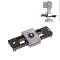 PULUZ Close-Up Shooting Desktop Fluid Drag Track Slider Aluminum Alloy Camera Video Stabilizer Ra...