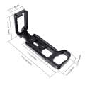 PULUZ 1/4 inch Vertical Shoot Quick Release L Plate Bracket Base Holder for Sony A9 (ILCE-9) / A7...