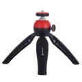 PULUZ Pocket Mini Tripod Mount with 360 Degree Ball Head for Smartphones, GoPro, DSLR Cameras(Red)