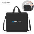 PULUZ 12 inch Ring LED Lights Portable Zipper Storage Bag Shoulder Handbags, Size: 38cm x 33cm x ...