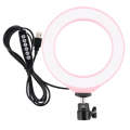 PULUZ 4.7 inch 12cm USB 10 Modes 8 Colors RGBW Dimmable LED Ring Vlogging Photography Video Light...