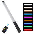 PULUZ RGB Colorful Photo LED Stick Adjustable Color Temperature Handheld LED Fill Light with Remo...