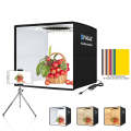 PULUZ 25cm Folding Portable 3 Modes Dual Color Temperature Ring Light Photo Lighting Studio Shoot...