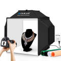 PULUZ 40cm Folding 72W 5500K Studio Shooting Tent Soft Box Photography Lighting Kit with 4 Colors...