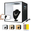 PULUZ 40cm Folding Portable Ring Light Quick Charge USB Photo Lighting Studio Shooting Tent Box w...