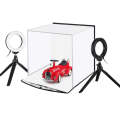 PULUZ 30cm Folding Portable Ring Light Photo Lighting Studio Shooting Tent Box Kit with 6 Colors ...